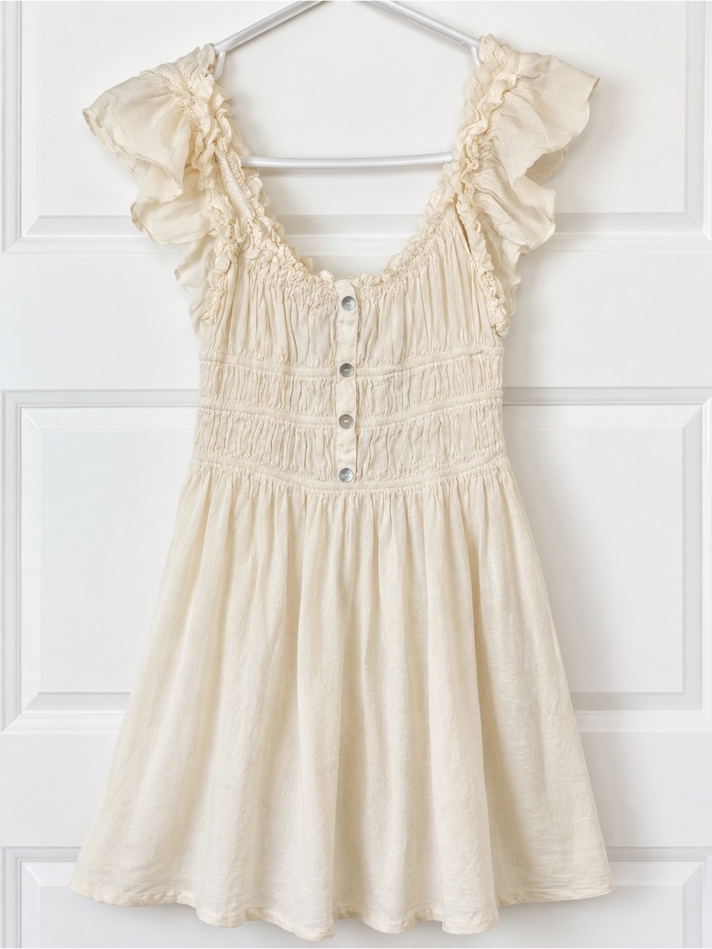 Western Fairycore Romantic Mini Dress Country Festival XS